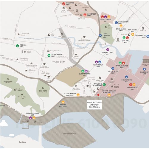 Newport-Tower-and-Newport-Residences-Map